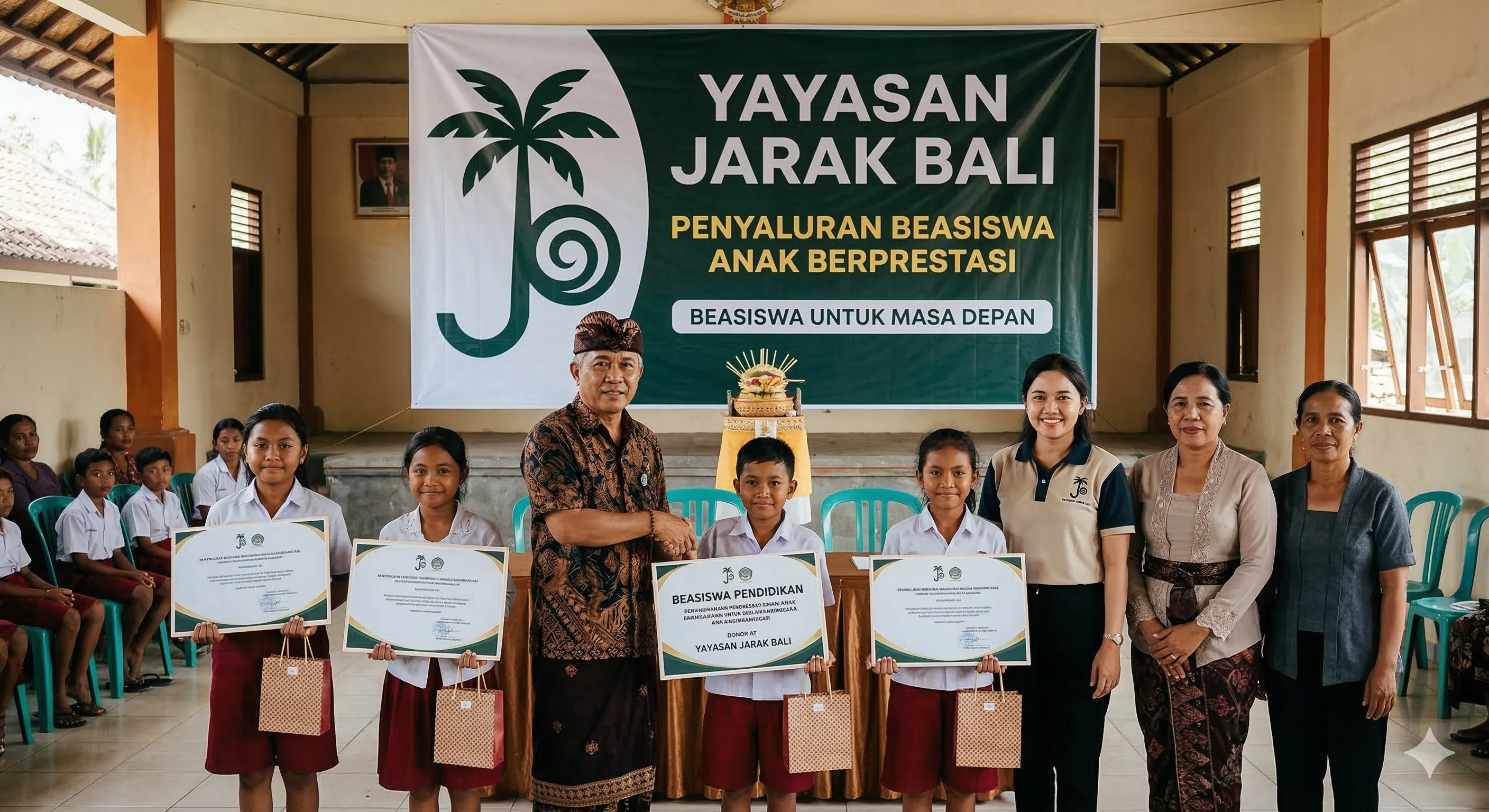 Penyaluran Beasiswa Anak Berprestasi